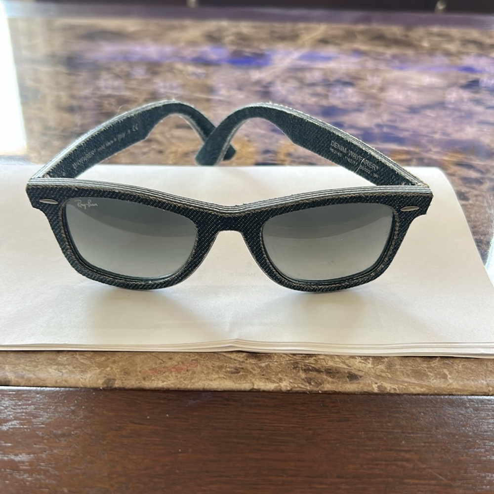 Ray-Ban Blue Denim Sunglasses - Picture 2 of 3